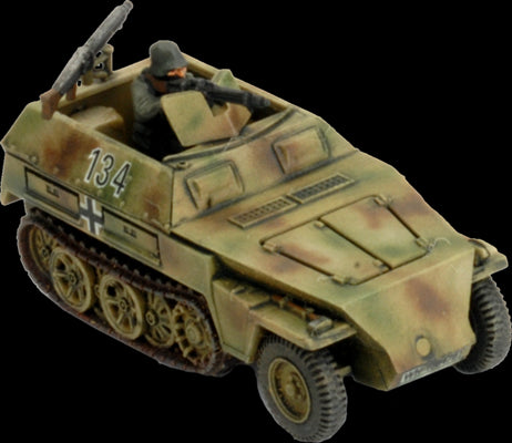 Flames of War: German SD KFZ 250 Transports (Late War) (ONLINE ORDER ONLY)