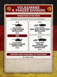 Team Yankee: East German Mot-Schutzen Kompanie (ONLINE ORDER ONLY)