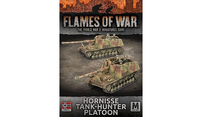 Flames of War: German Hornisse Tank Hunter Platoon (Mid War) (ONLINE ORDER ONLY)