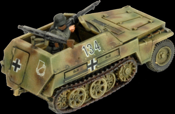 Flames of War: German SD KFZ 250 Transports (Late War) (ONLINE ORDER ONLY)