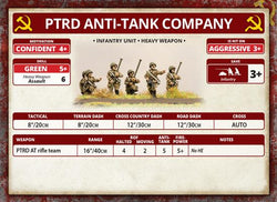 Flames of War: Soviet PTRD AT Rifle Company (Mid War) (ONLINE ORDER ONLY)