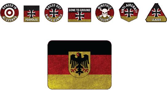 Team Yankee: West German Token Set (ONLINE ORDER ONLY)