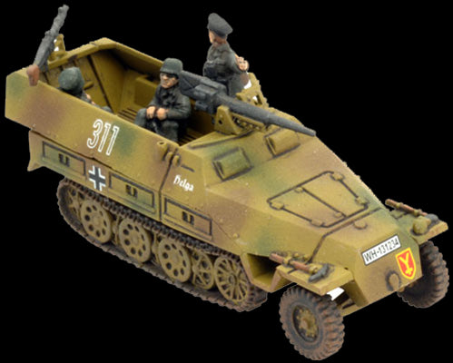 Flames of War: German SD KFZ 251 Transports (Late War) (ONLINE ORDER ONLY)