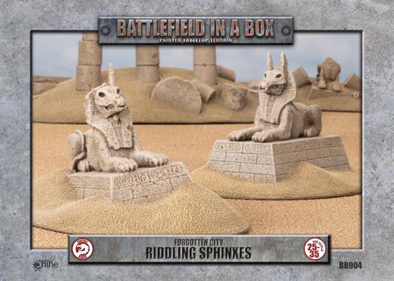 Battlefield in a Box: Forgotten City - Riddling Sphinxes (ONLINE ORDER ONLY)