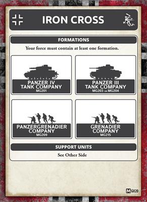 Flames of War: German Dietrich's Ghosts Army (Mid War) (ONLINE ORDER ONLY)