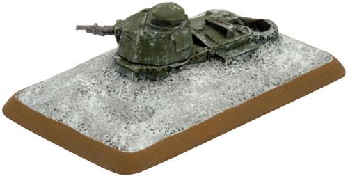 Flames of War: Finnish FT-17 Turret Bunkers (Early War) (ONLINE ORDER ONLY)