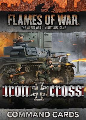 Flames of War: German Iron Cross Command Cards (ONLINE ORDER ONLY)