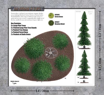 Battlefield in a Box: Large Pine Wood (ONLINE ORDER ONLY)