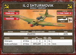 Flames of War: Soviet IL-2 Shturmovik Assault Company (Late War) (ONLINE ORDER ONLY)