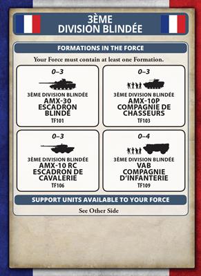 Team Yankee: AMX-30 Tank Platoon (ONLINE ORDER ONLY)