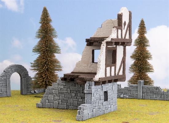 Battlefield in a Box: Wartorn Village - Medium Ruin (ONLINE ORDER ONLY)