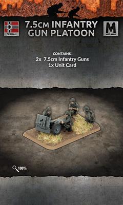 Flames of War: German 7.5cm Infantry Gun Platoon (Mid War) (ONLINE ORDER ONLY)