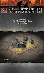 Flames of War: German 7.5cm Infantry Gun Platoon (Mid War) (ONLINE ORDER ONLY)