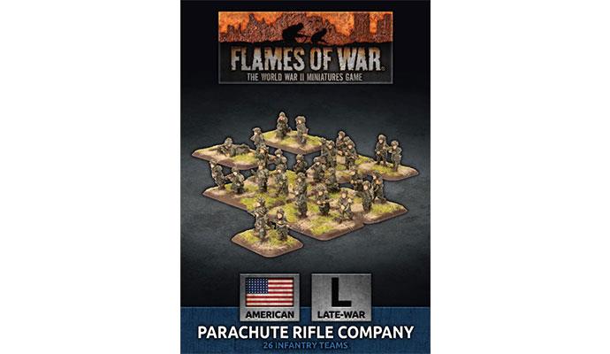 Flames of War: American Parachute Rifle Company (Late War) (ONLINE ORDER ONLY)
