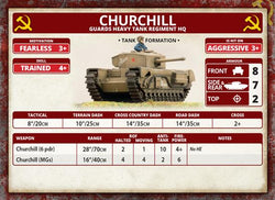 Flames of War: Soviet Churchill Heavy Tank Company (Mid War) (ONLINE ORDER ONLY)