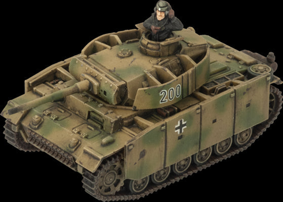 Flames of War: German Panzer III (Late) Tank Platoon (Mid War) (ONLINE ORDER ONLY)