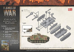Flames of War: German StuG (Late) Assault Gun Platoon (Mid War) (ONLINE ORDER ONLY)