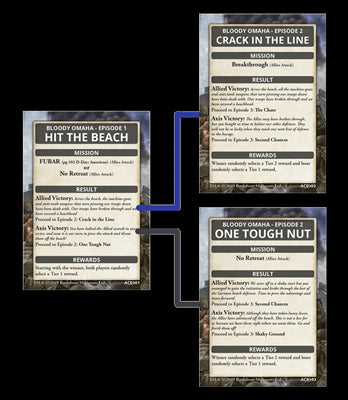 Flames of War: Bloody Omaha - ACE Campaign Card Pack (ONLINE ORDER ONLY)