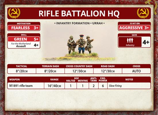 Flames of War: Soviet Rifle Company (Mid War) (ONLINE ORDER ONLY)