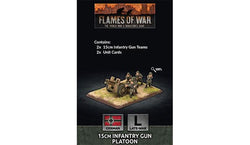 Flames of War: German 15cm Infantry Gun Platoon (Late War) (ONLINE ORDER ONLY)
