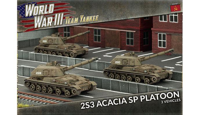 Team Yankee: 2S3 Acacia Heavy SP Howitzer Battery (ONLINE ORDER ONLY)