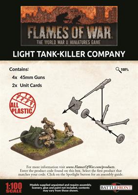 Flames of War: Soviet Light Tank-Killer Company (Late War) (ONLINE ORDER ONLY)