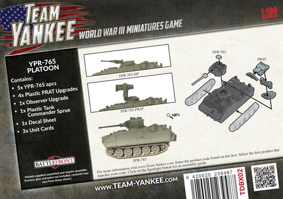 Team Yankee: YPR-765 Platoon (ONLINE ORDER ONLY)