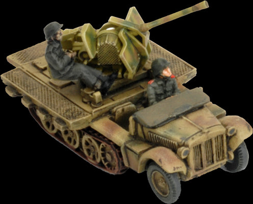 Flames of War: German SD KFZ 10/4 Light AA Platoon (Late War) (ONLINE ORDER ONLY)