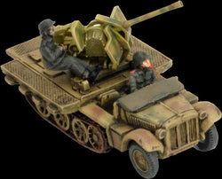 Flames of War: German SD KFZ 10/4 Light AA Platoon (Late War) (ONLINE ORDER ONLY)