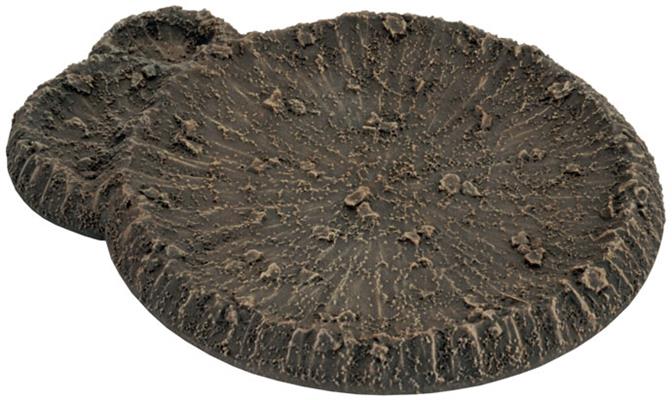 Flames of War: Large Craters and Ruined House (ONLINE ORDER ONLY)