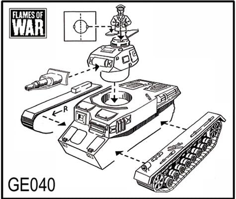 Flames of War: German Panzer IV D (Early War) (ONLINE ORDER ONLY)