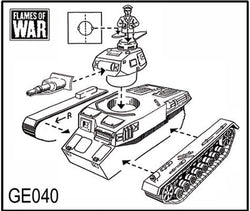 Flames of War: German Panzer IV D (Early War) (ONLINE ORDER ONLY)