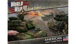Team Yankee: World War III - American Unit Card Pack (ONLINE ORDER ONLY)