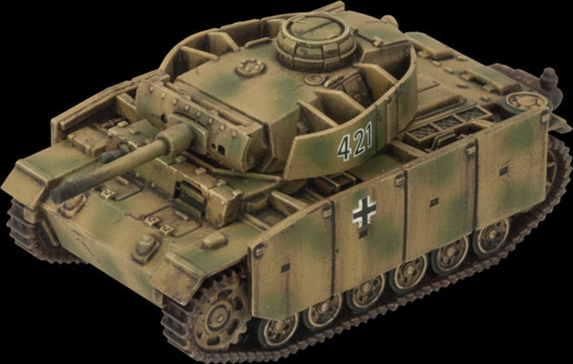 Flames of War: German Panzer III (Late) Tank Platoon (Mid War) (ONLINE ORDER ONLY)