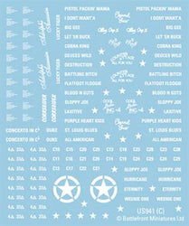 Flames of War: American Decals (ONLINE ORDER ONLY)