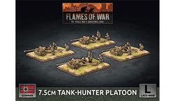 Flames of War: German 7.5cm Tank-Hunter Platoon (Late War) (ONLINE ORDER ONLY)