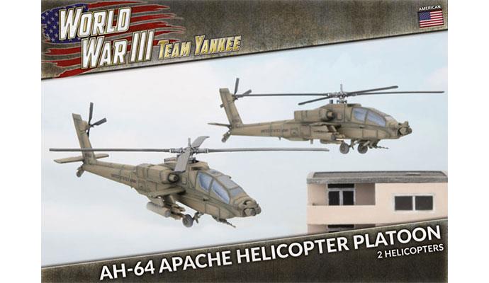 Team Yankee: AH-64 Apache Helicopter Platoon (ONLINE ORDER ONLY)