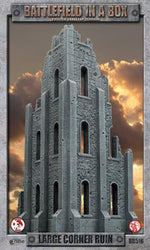 Battlefield in a Box: Gothic Battlefields - Large Corner Ruin (ONLINE ORDER ONLY)