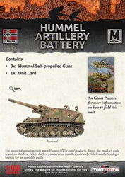 Flames of War: German Hummel Artillery Battery (Mid War) (ONLINE ORDER ONLY)