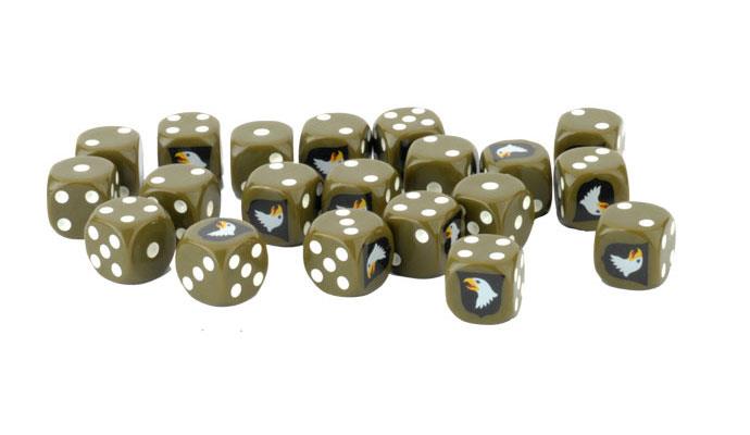 Flames of War: American 101st Airborne Division Dice (ONLINE ORDER ONLY)