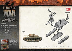 Flames of War: Soviet Valentine Tank Company (Mid War) (ONLINE ORDER ONLY)
