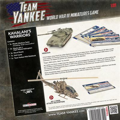 Team Yankee: Kahalani's Warriors (ONLINE ORDER ONLY)