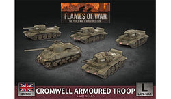 Flames of War: British Cromwell Armoured Troop (Late War) (ONLINE ORDER ONLY)