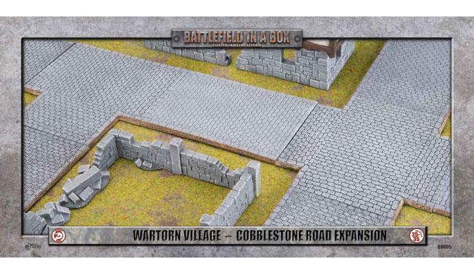 Battlefield in a Box: Wartorn Village - Cobblestone Road Expansion (ONLINE ORDER ONLY)