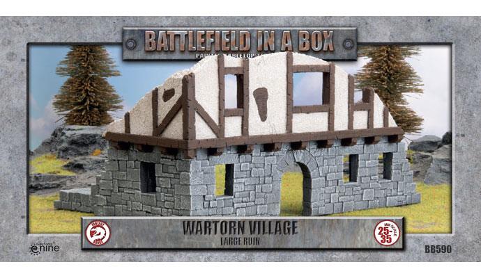 Battlefield in a Box: Wartorn Village - Large Ruin (ONLINE ORDER ONLY)