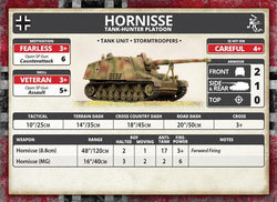 Flames of War: German Hornisse Tank Hunter Platoon (Mid War) (ONLINE ORDER ONLY)