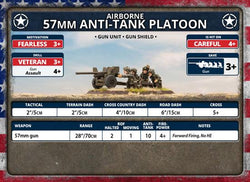 Flames of War: D-Day - American Unit Cards (ONLINE ORDER ONLY)