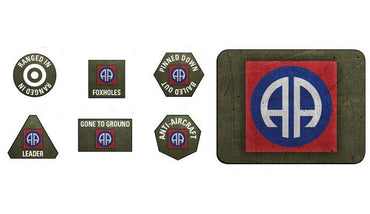 Flames of War: American 82nd Airborne Division Division Tokens and Objectives (ONLINE ORDER ONLY)