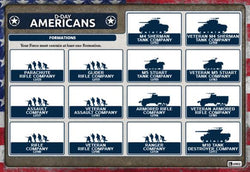 Flames of War: D-Day - American Unit Cards (ONLINE ORDER ONLY)