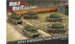 Team Yankee: M551 Sheridan Tank Platoon (ONLINE ORDER ONLY)